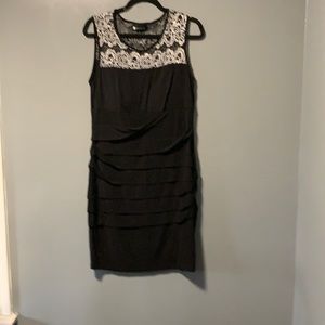 Valerie Bertinelli, black/silver size 14